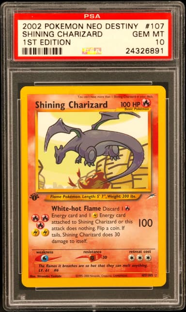 Shining Charizard 1st Edition