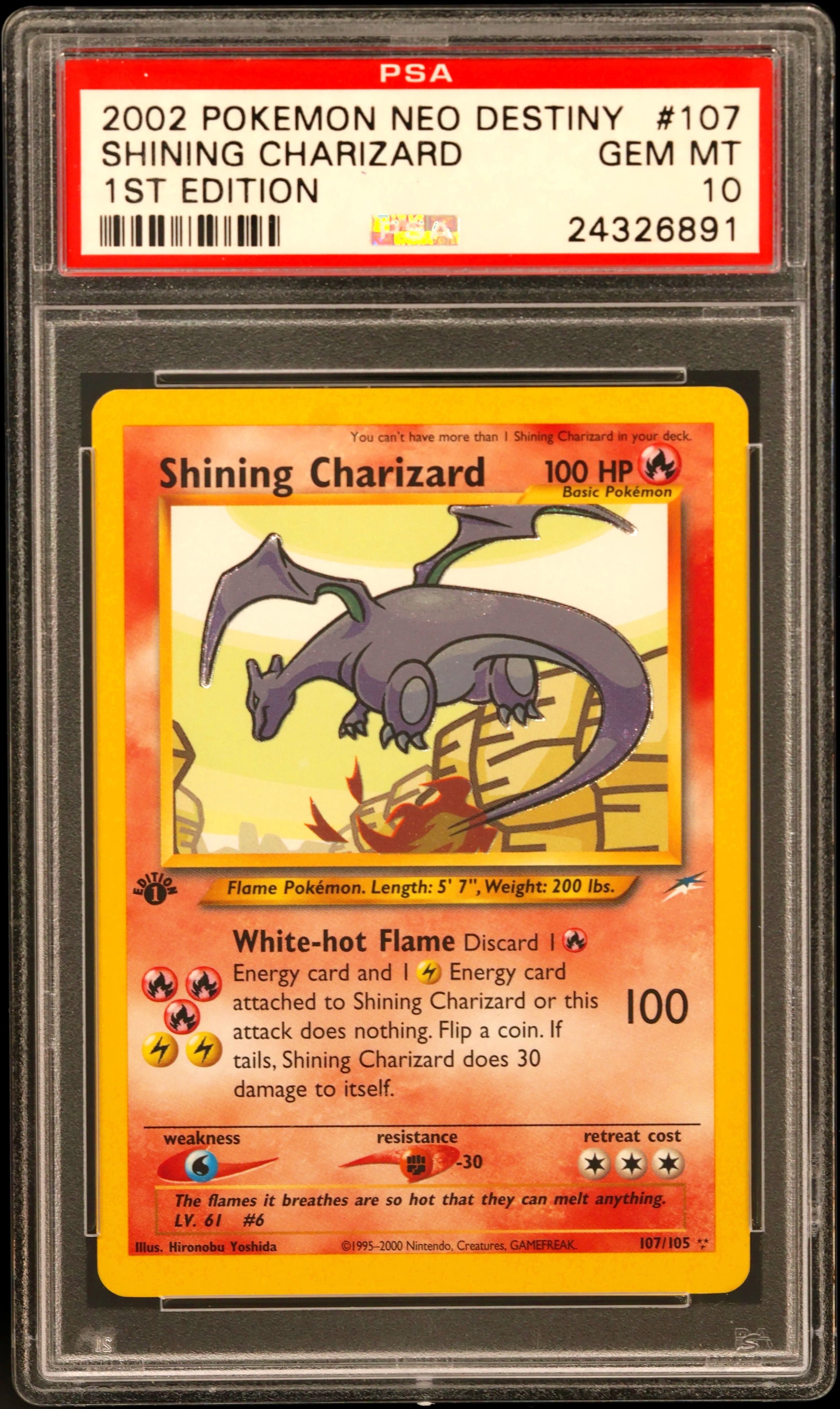 Shining Charizard 1st Edition