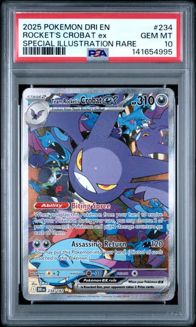 Team Rocket's Crobat EX