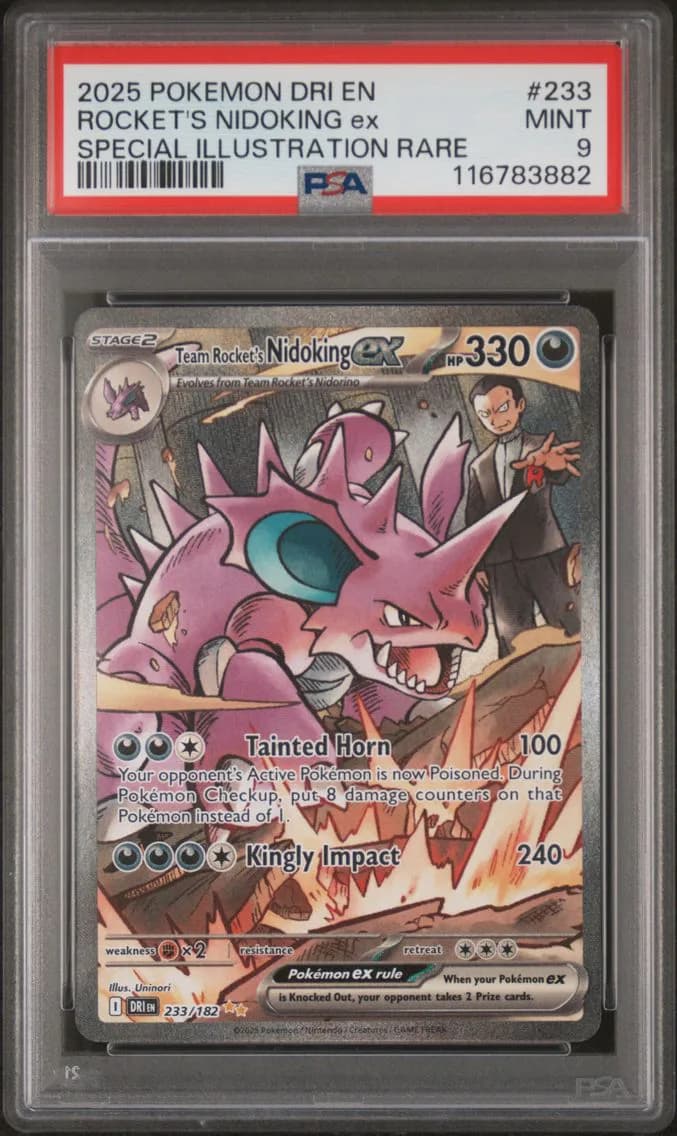 2025 #233 Team Rocket's Nidoking
