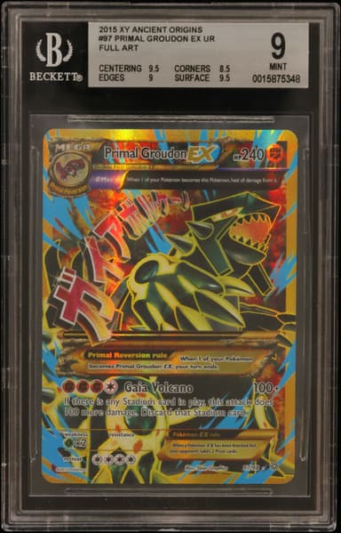 Primal Groudon EX UR FULL ART
