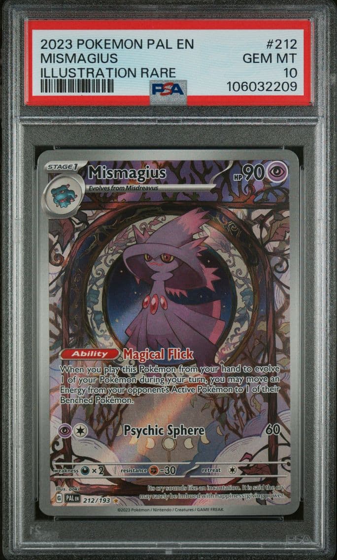2023 #212 Mismagius PSA 10 Pal E