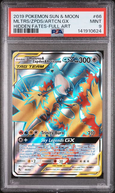 Full Art/Moltres & Zapdos & Articuno GX