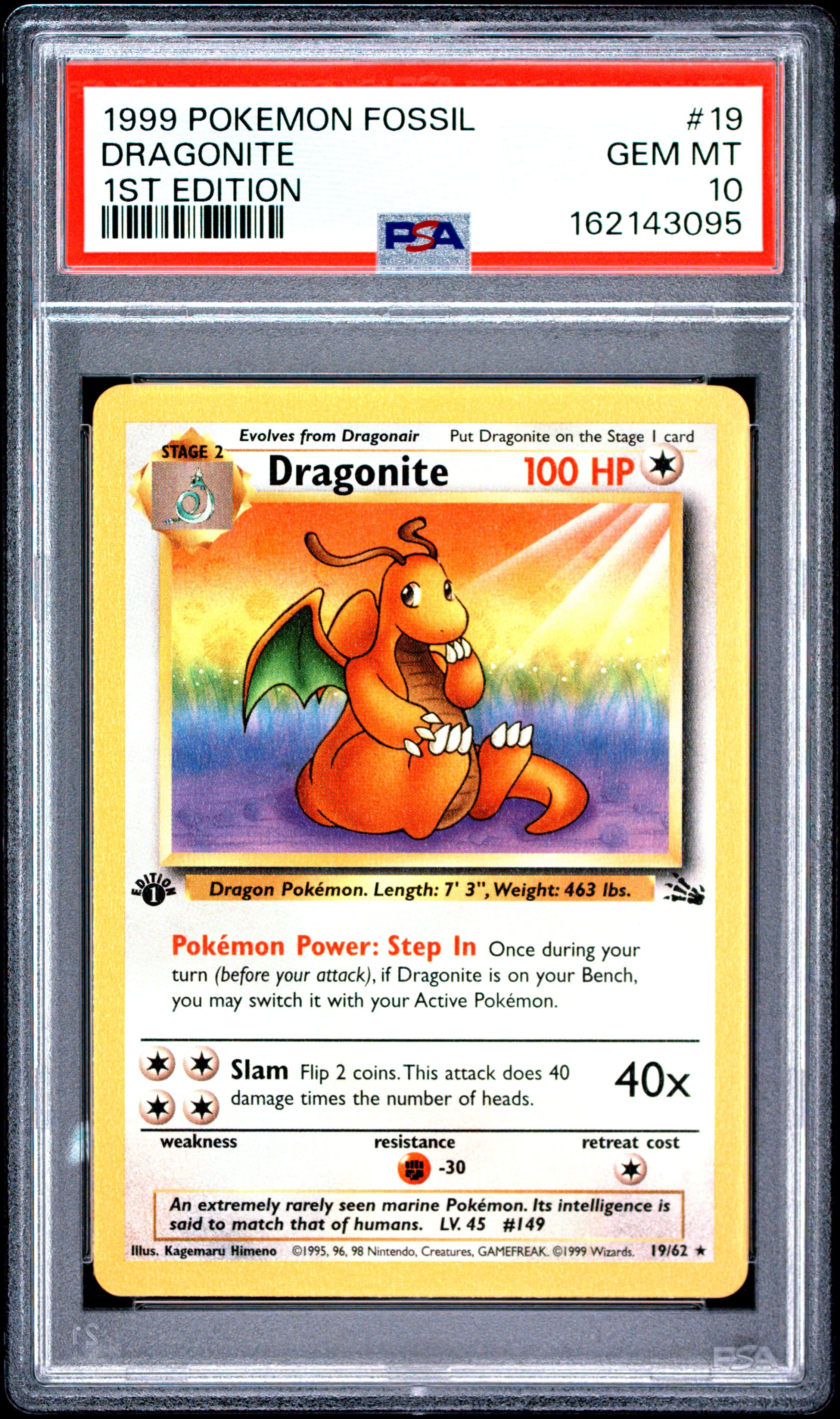 Dragonite 1st Edition