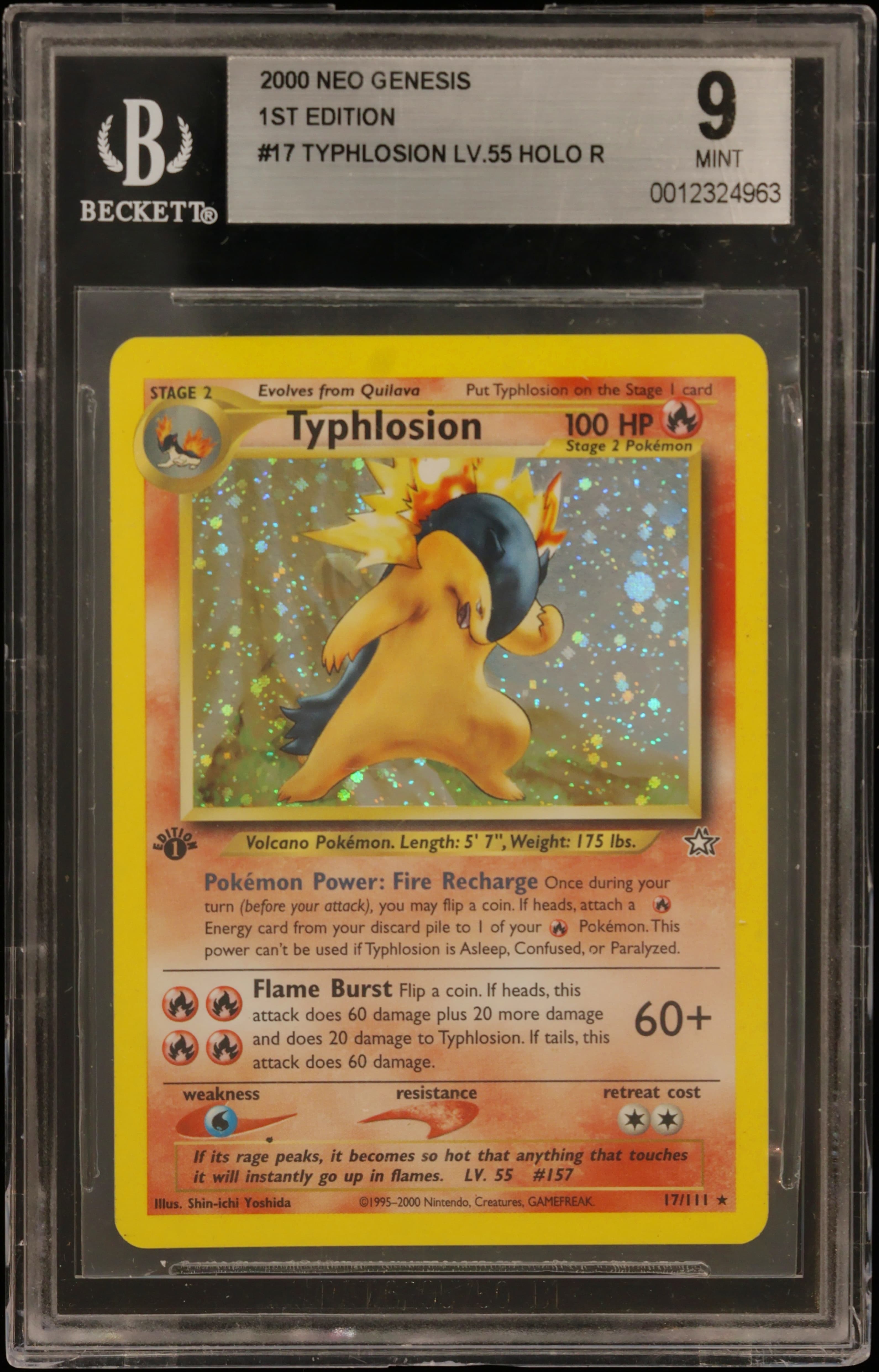 Typhlosion HOLO R