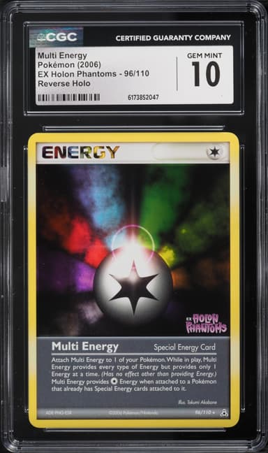 Pokemon EX Holon Phantoms Reverse Holo Multi Energy #96