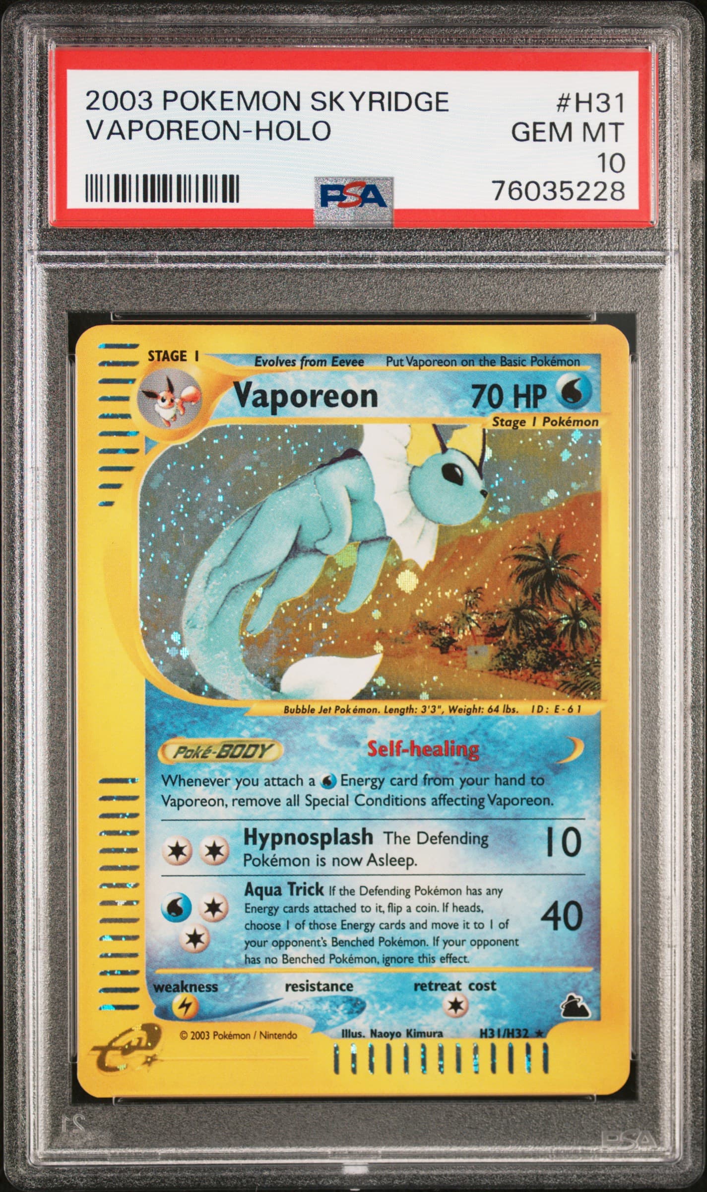 Vaporeon-Holo