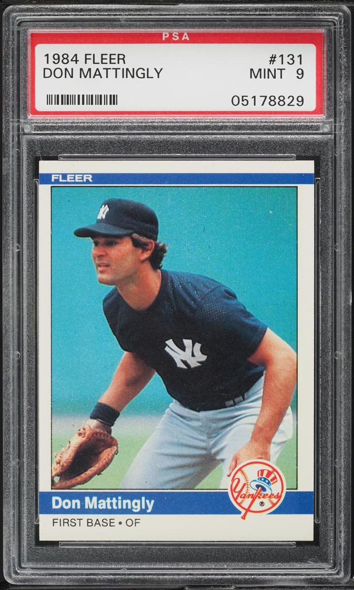 Fleer Don Mattingly ROOKIE #131
