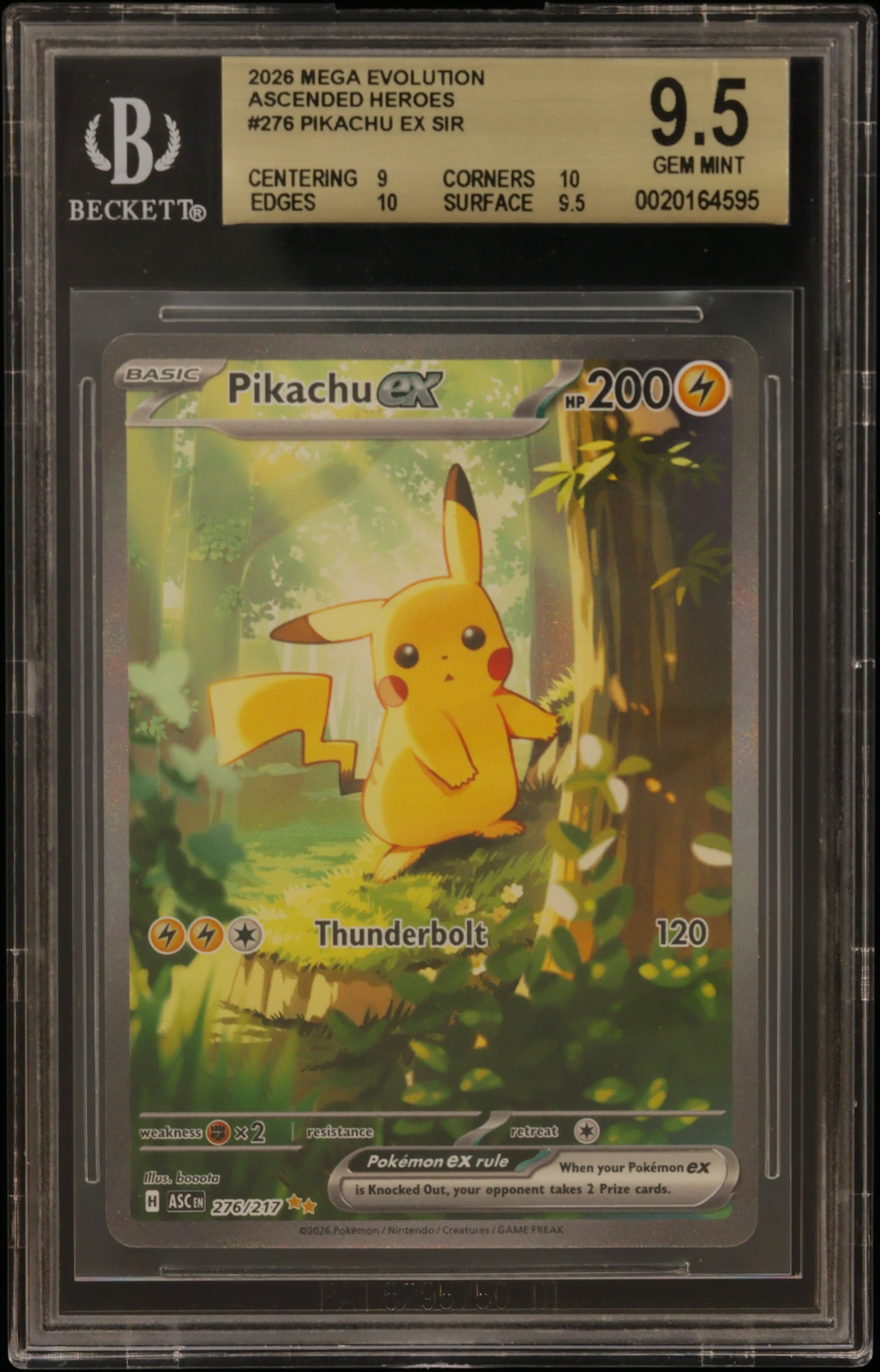 Pikachu ex SIR