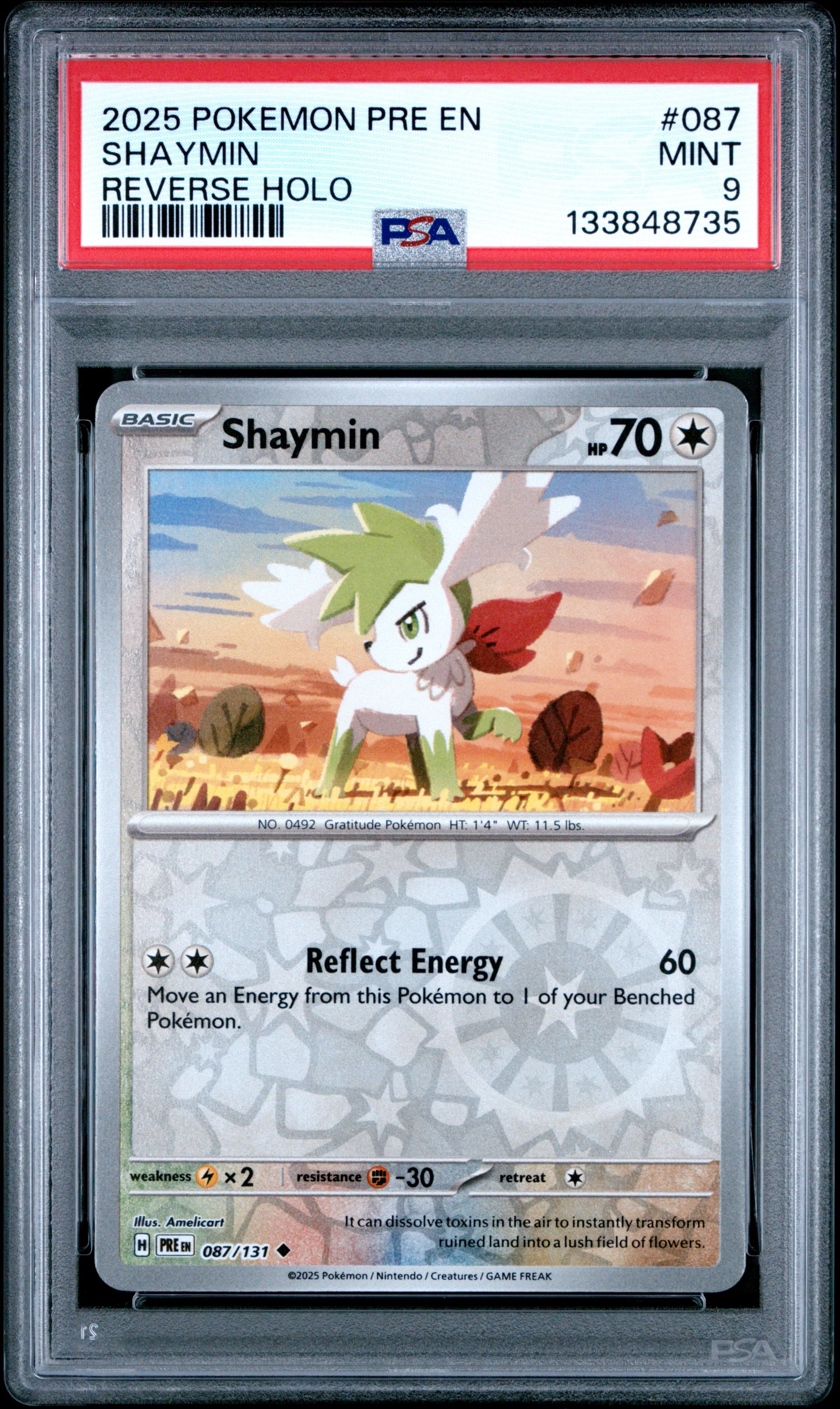 Shaymin Reverse Holo