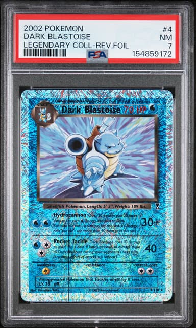 Dark Blastoise-Reverse Foil