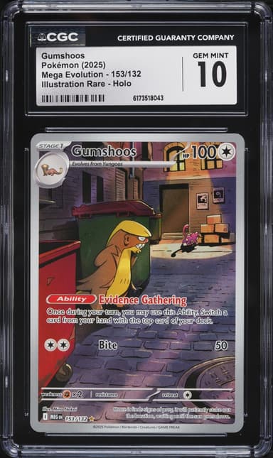 Pokemon Mega Evolution IR Gumshoos #153