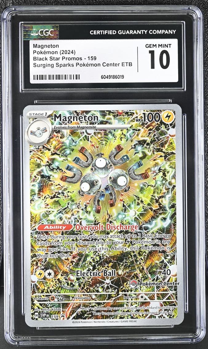 2024 #159 Magneton CGC 10 Black 