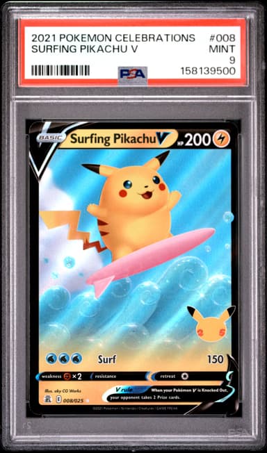 Surfing Pikachu V