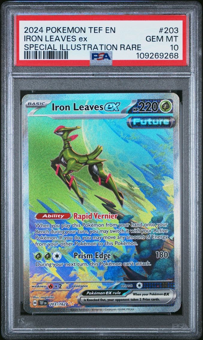 2024 #203 Iron Leaves EX PSA 10 