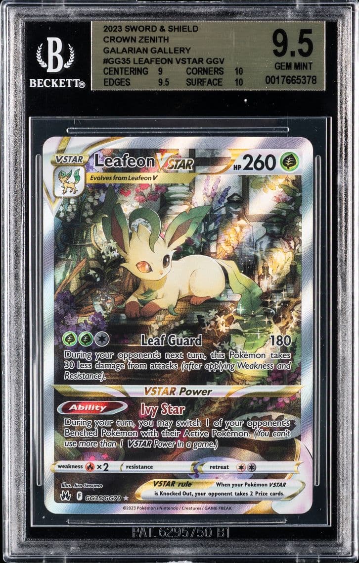 2023 #GG35 Full Art/Leafeon Vsta