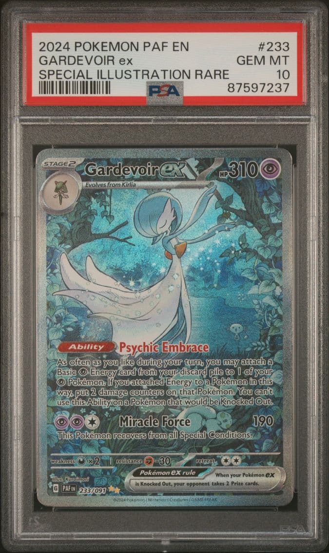 2024 #233 Gardevoir EX PSA 10 Pa