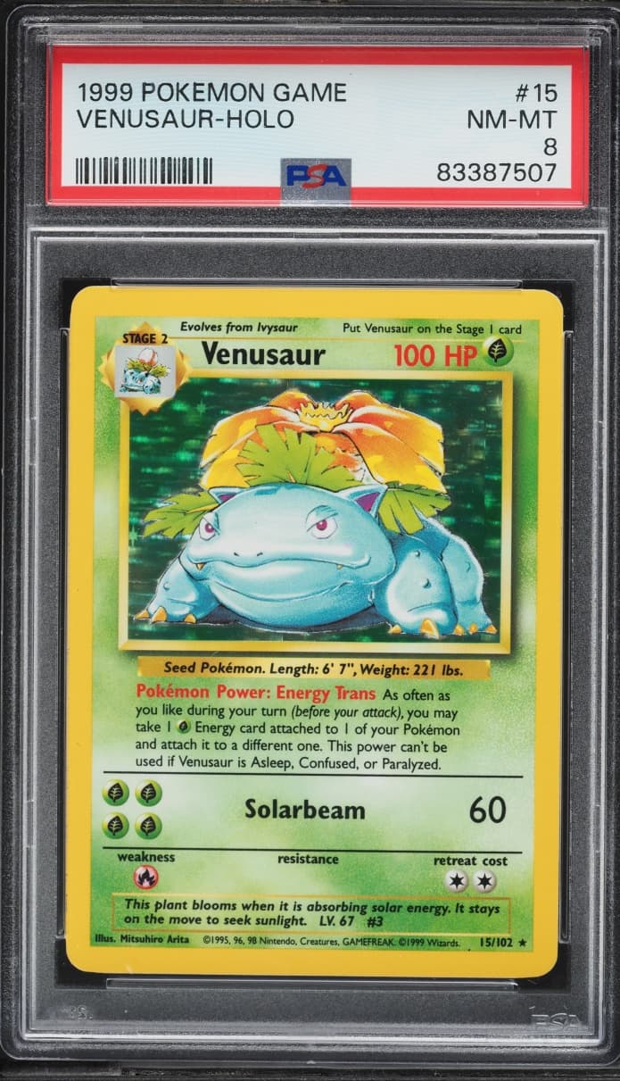 Base Set Holo Venusaur NM-MT
