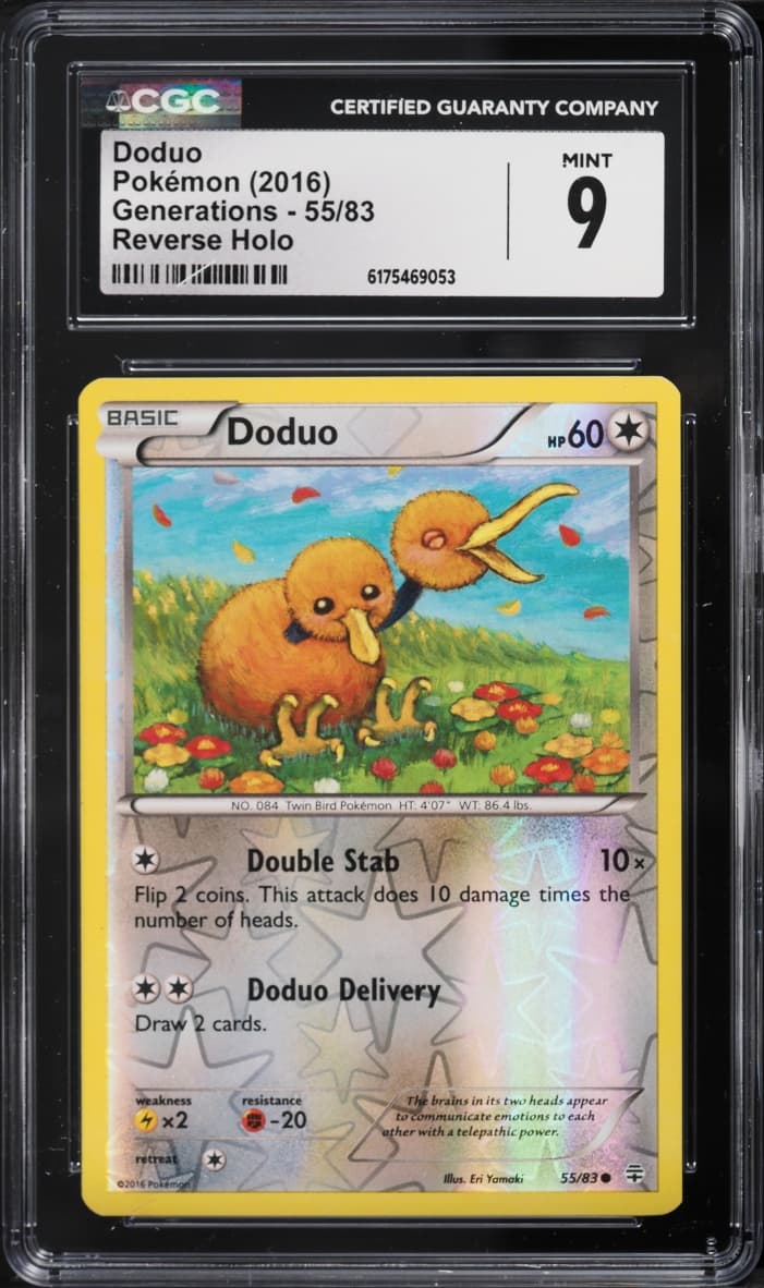 Pokemon XY Generations Reverse Holo Doduo #55