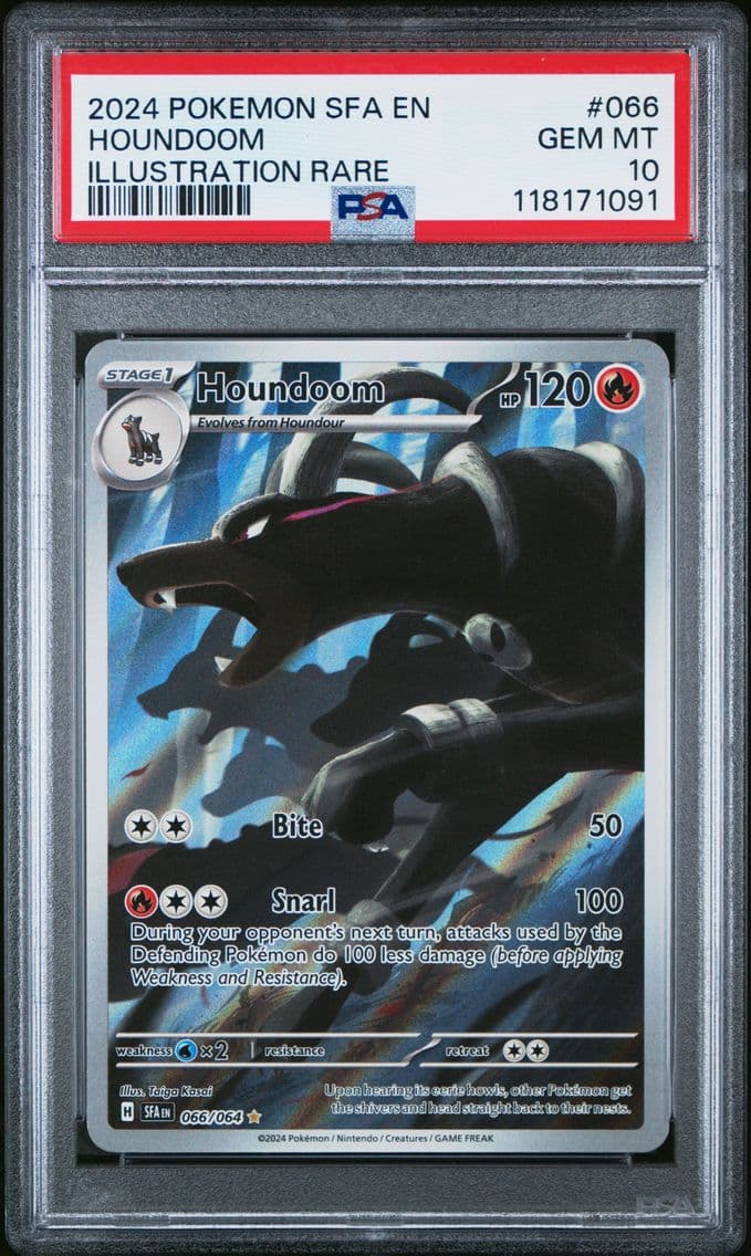 2024 #066 Houndoom PSA 10 Sfa EN