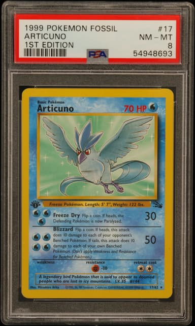 Articuno 1st Edition
