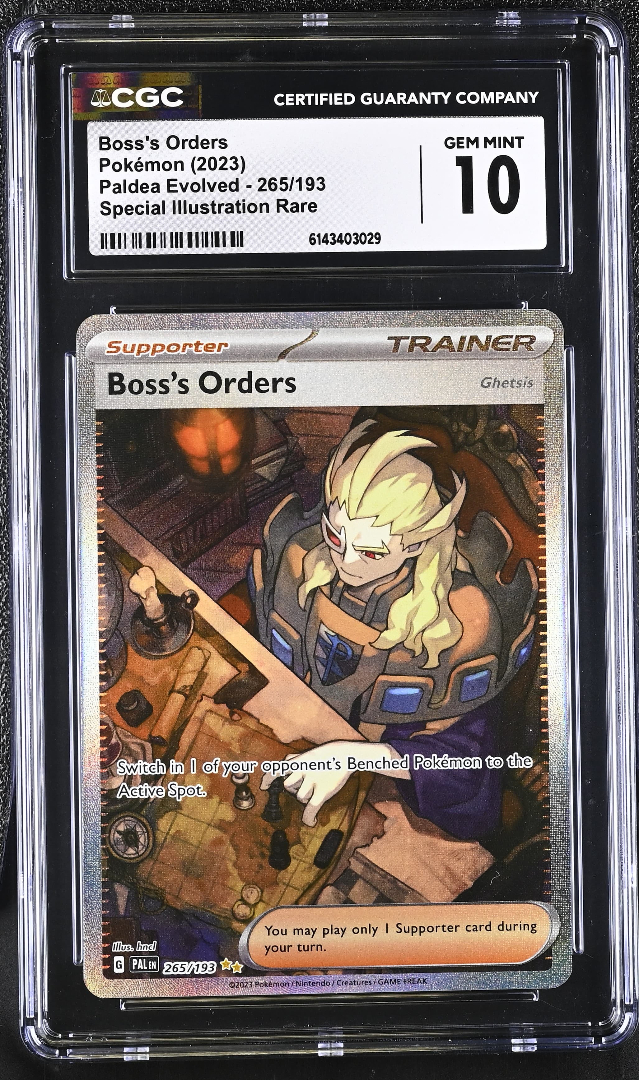 Boss's Orders