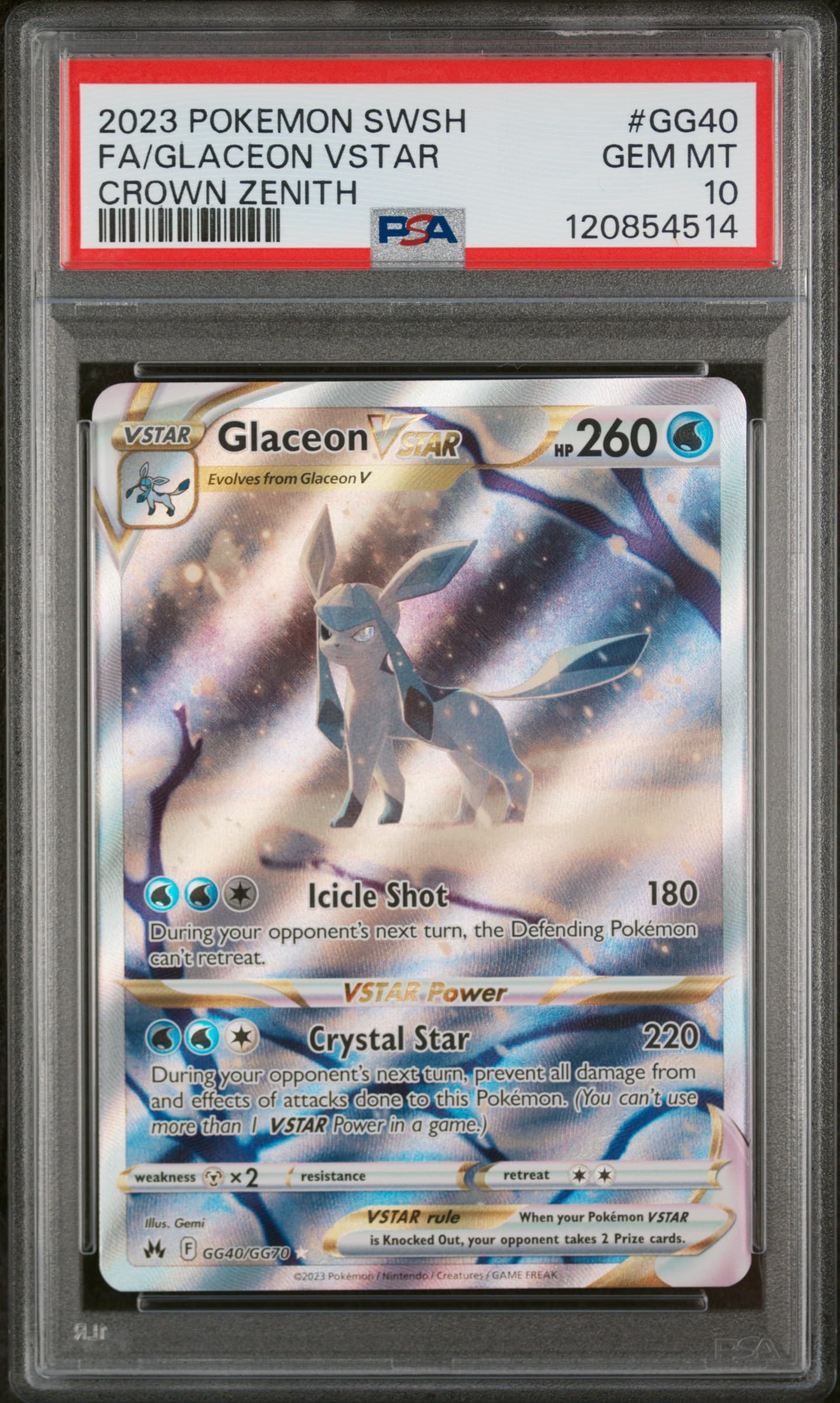 Full Art/Glaceon Vstar