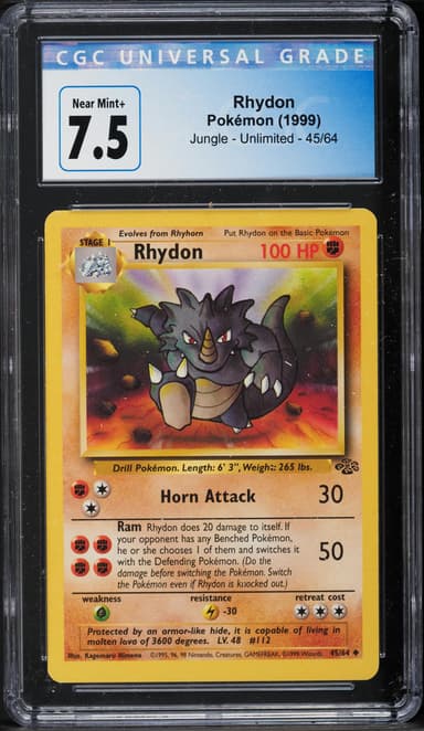 Pokemon Jungle Rhydon #45