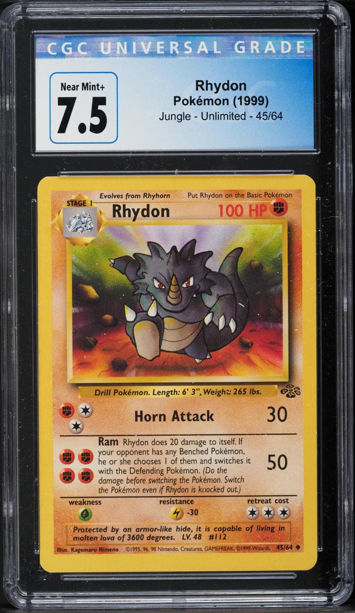 Pokemon Jungle Rhydon #45