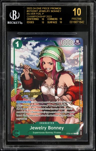 Jewelry Bonney SILVER FOIL C/(Championship 2023 Celebration Pack)
