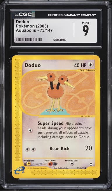 Pokemon Aquapolis Doduo #73