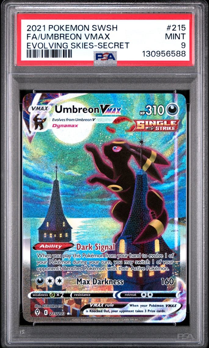 2021 #215 Full Art/Umbreon Vmax 
