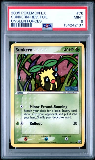 Sunkern-Reverse Foil