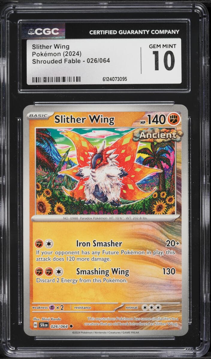 Pokemon Scarlet & Violet Shrouded Fable Slither Wing #026