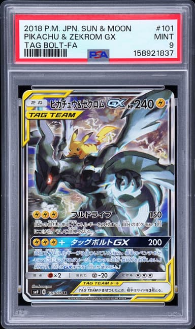 Full Art/Pikachu & Zekrom GX