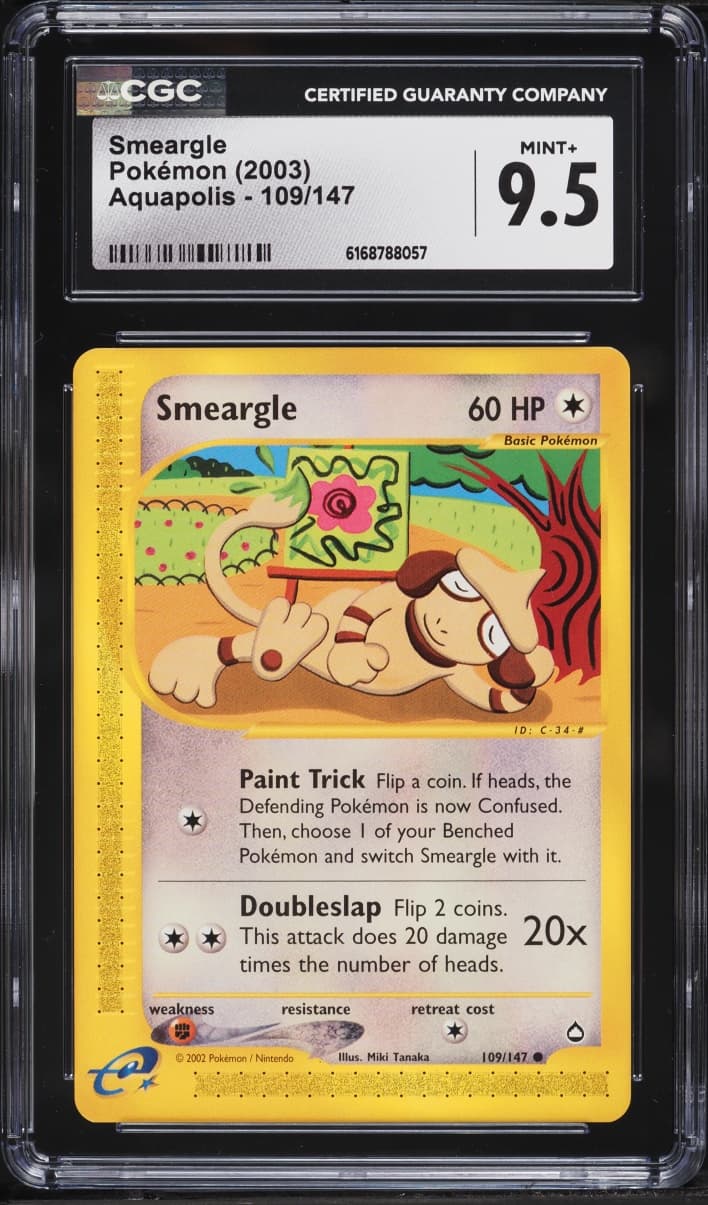 Pokemon Aquapolis Smeargle #109