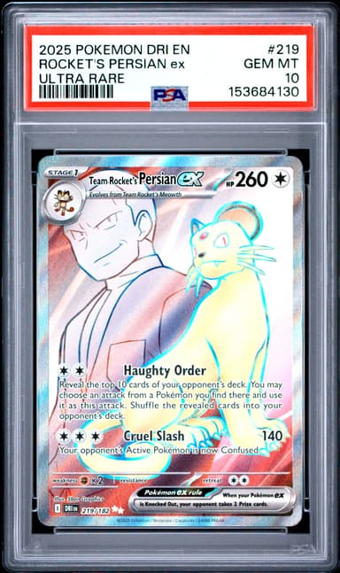 Team Rocket's Persian EX