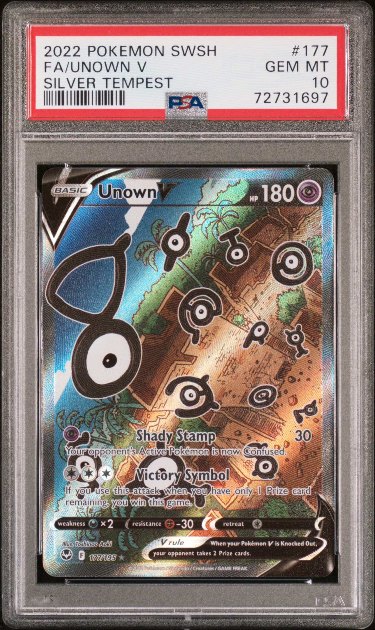 Full Art/Unown V