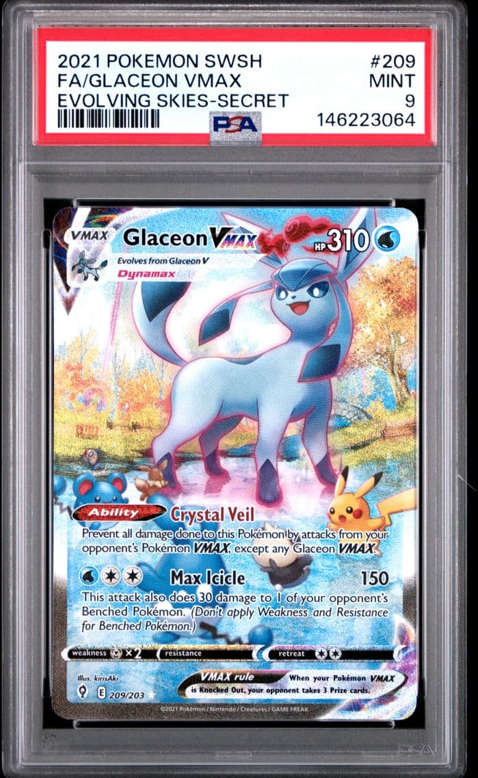 2021 #209 Full Art/Glaceon Vmax 