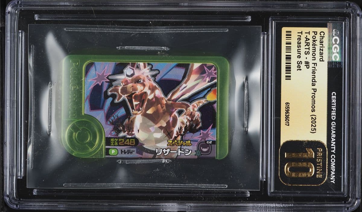 Pokemon Japanese Frienda Promo Treasure Set Charizard #P