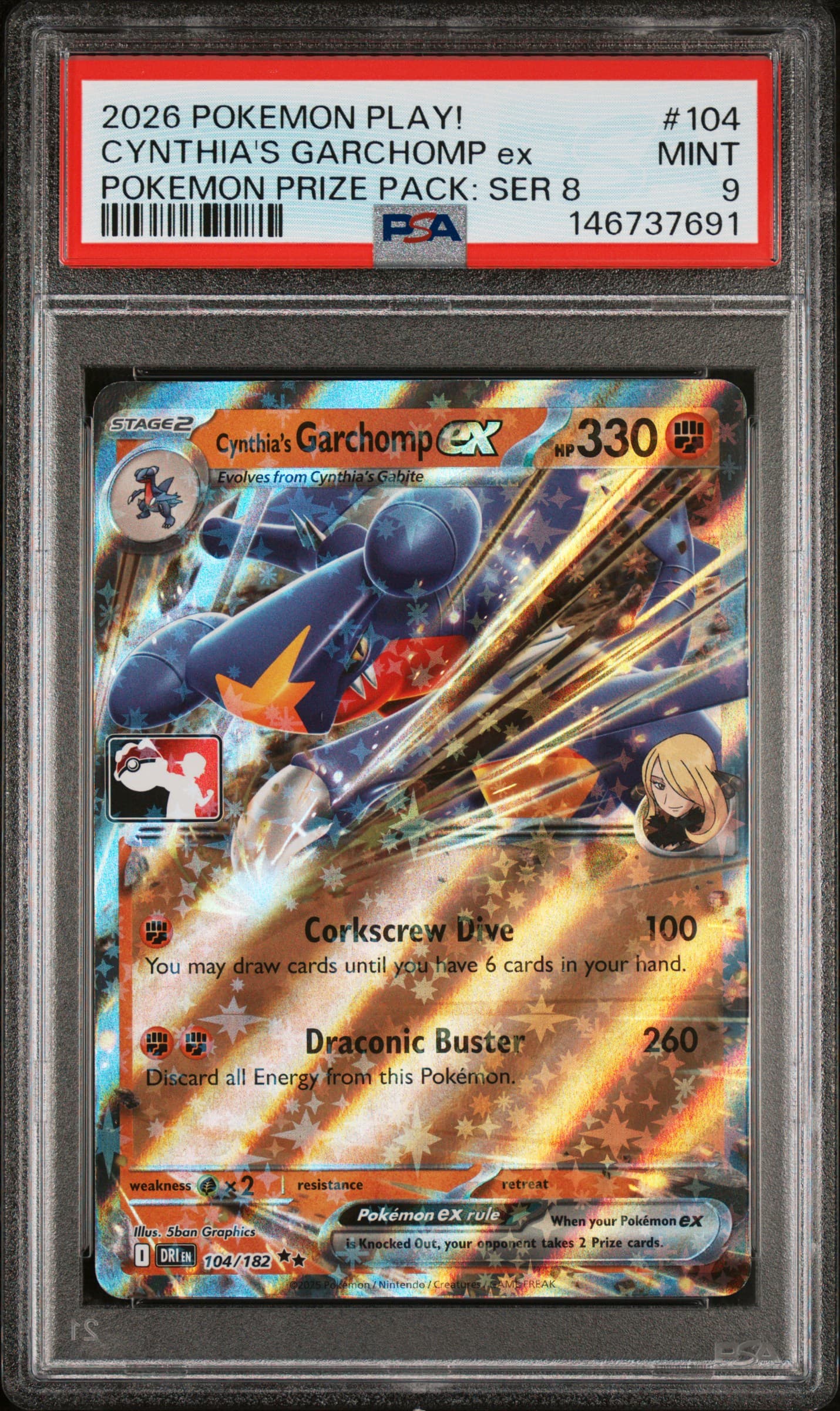 Cynthia's Garchomp EX