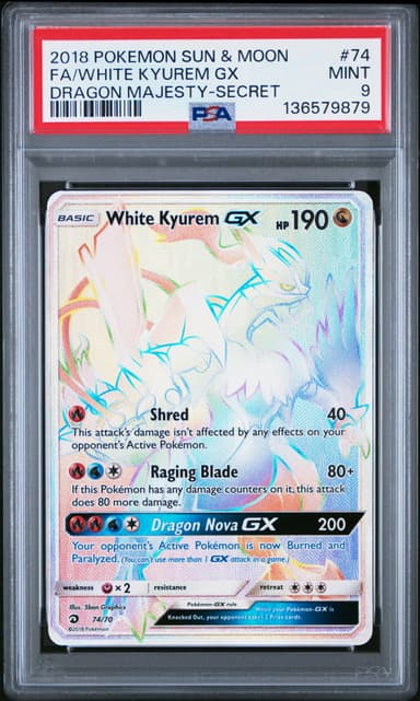 Full Art/White Kyurem GX
