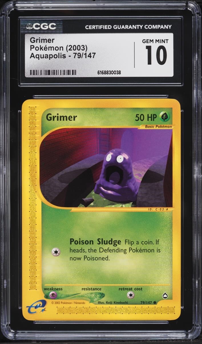 Pokemon Aquapolis Grimer #79
