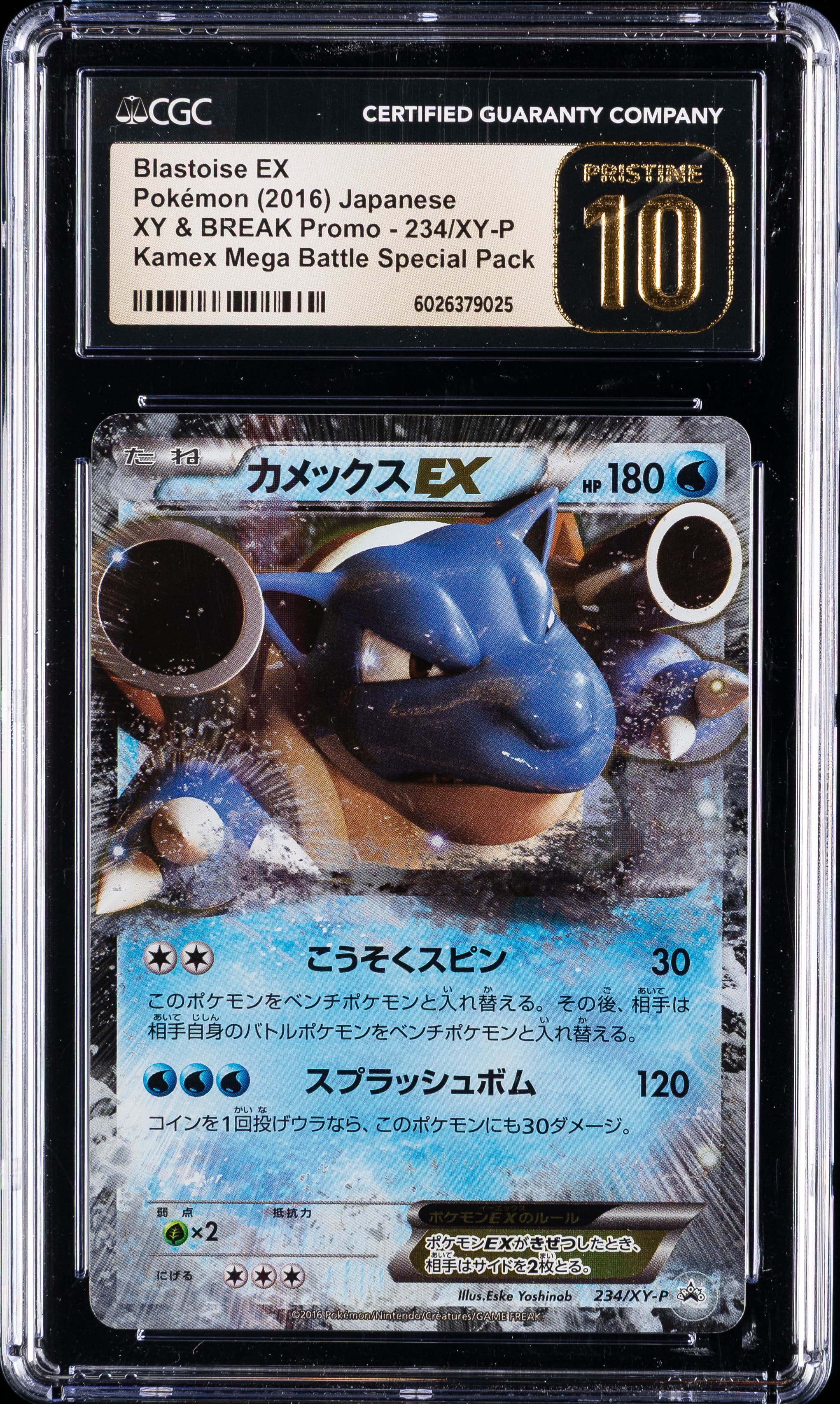 Blastoise EX