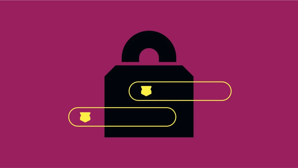 illustration of crypto wallet security
