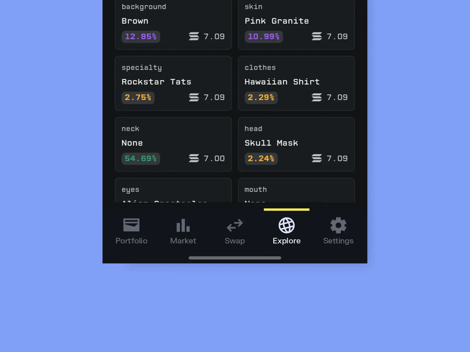 exploring dapps in Solflare