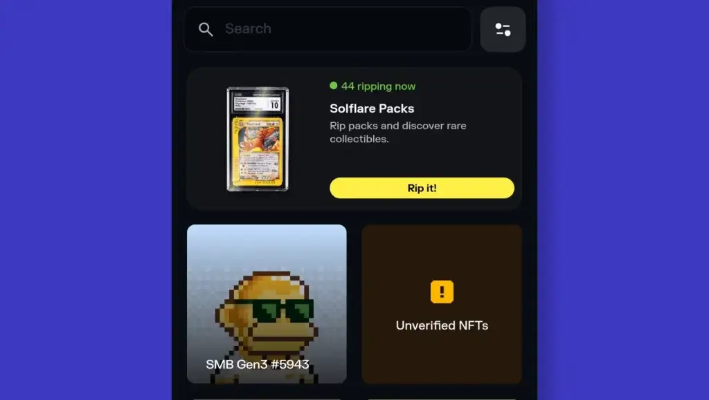 Collect and manage NFTs visual