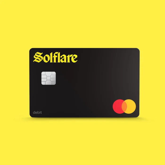 Introducing Solflare Card: The First True Self-Custody Debit Card on Solana