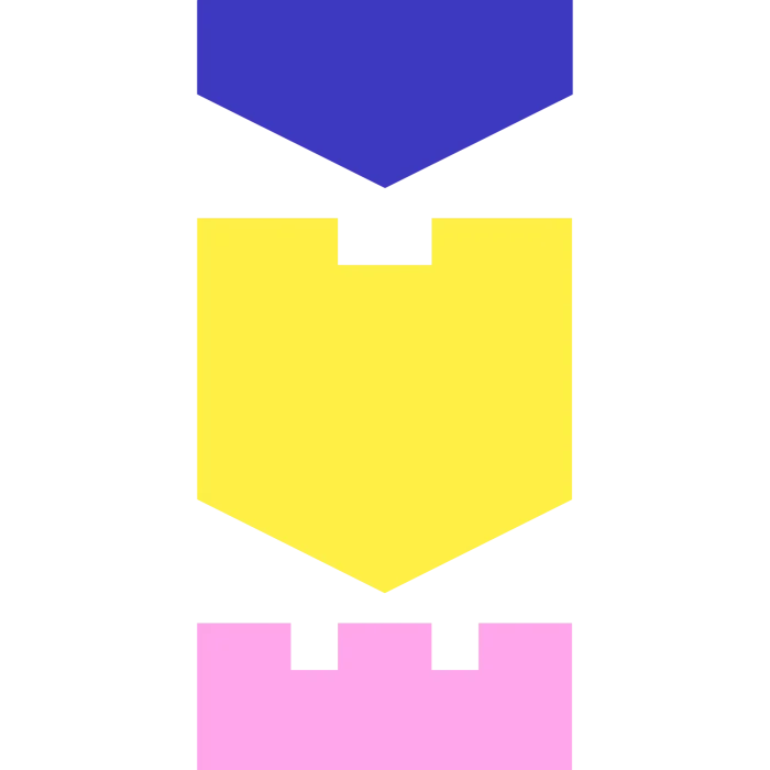 symbol of shield and tower