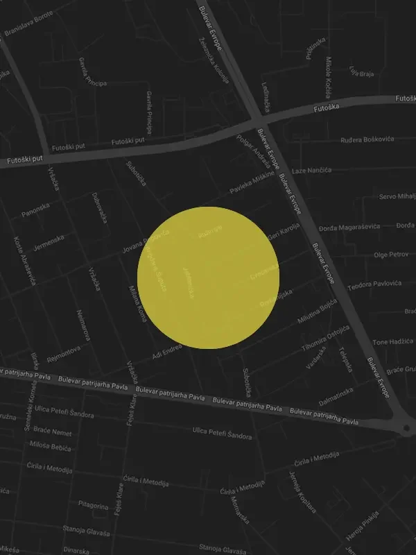 Novi Sad, Serbia map